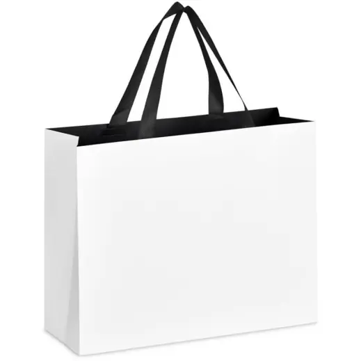 Altitude Galleria Midi Paper Gift Bag Black
